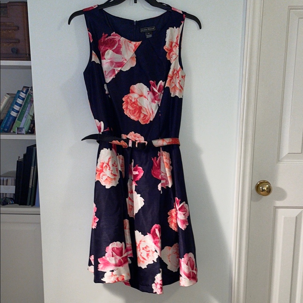 Beautiful Jessica Howard Sleeveless Flair Skirt Dress, New, Size 16